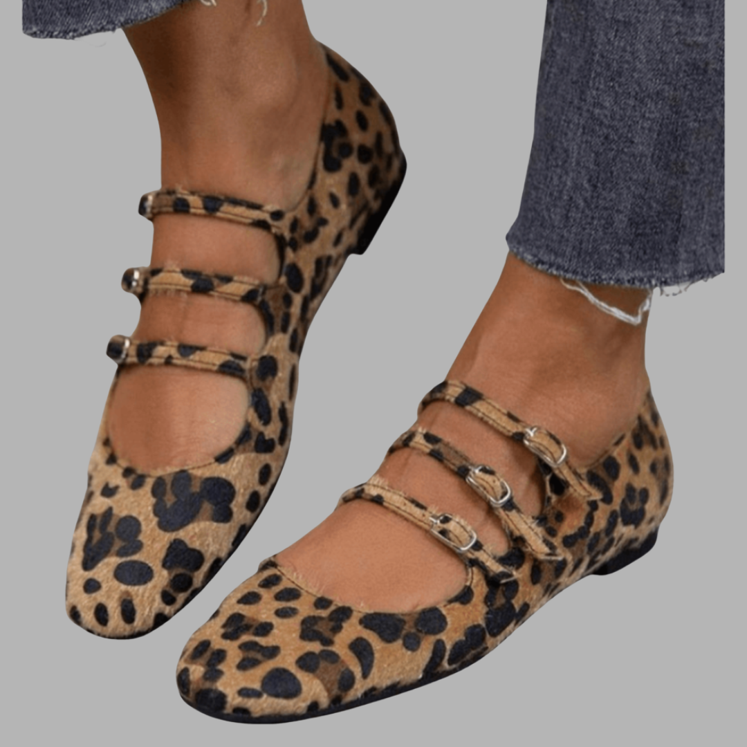 Herlindis | Animal-Print Ballerinas für unübertroffenen Komfort