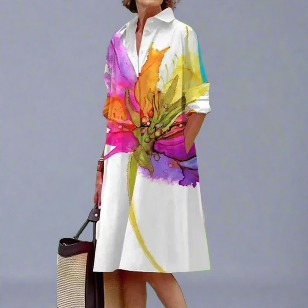 Doris | Premium-Midikleid für sommerlichen Komfort