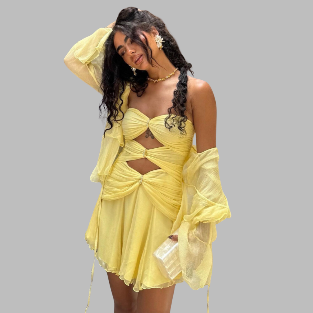Zornliese | Solstice Mini Kleid für verspielte Eleganz
