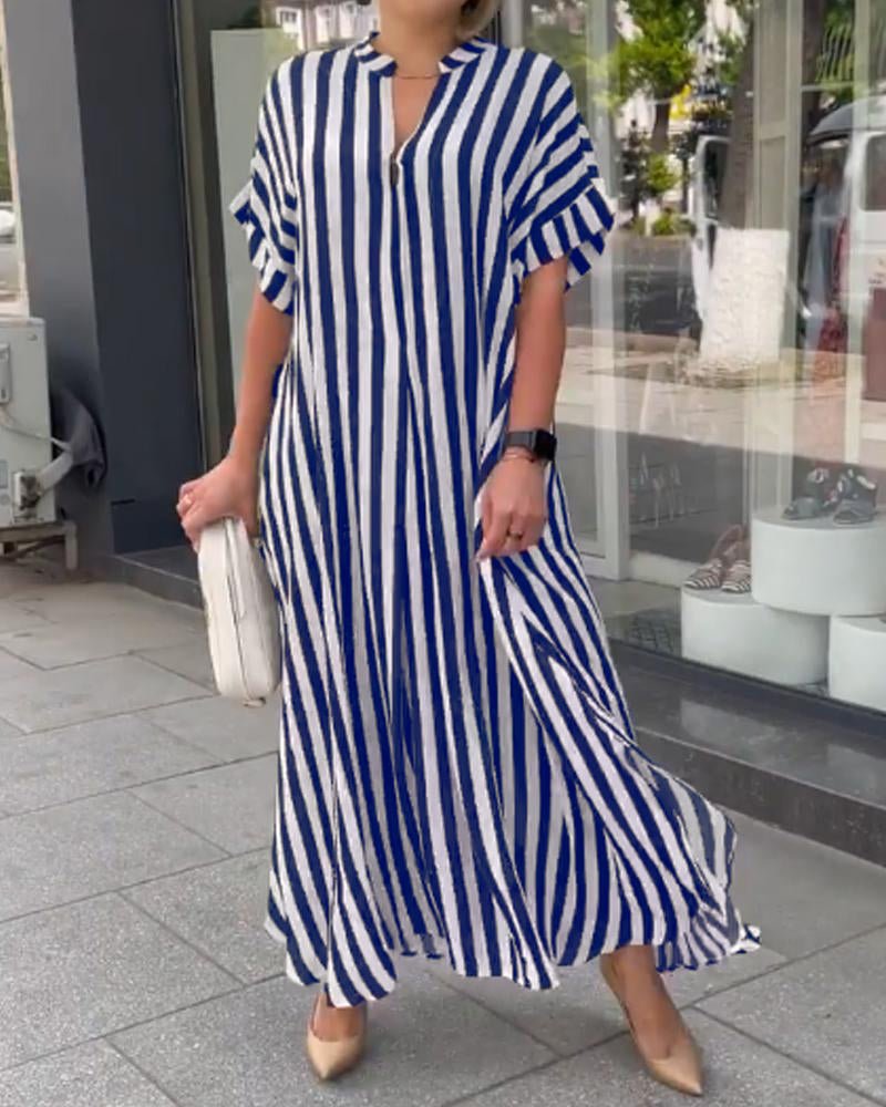 Marisa | Baumwoll-Leinenkleid mit Urlaubsfeeling