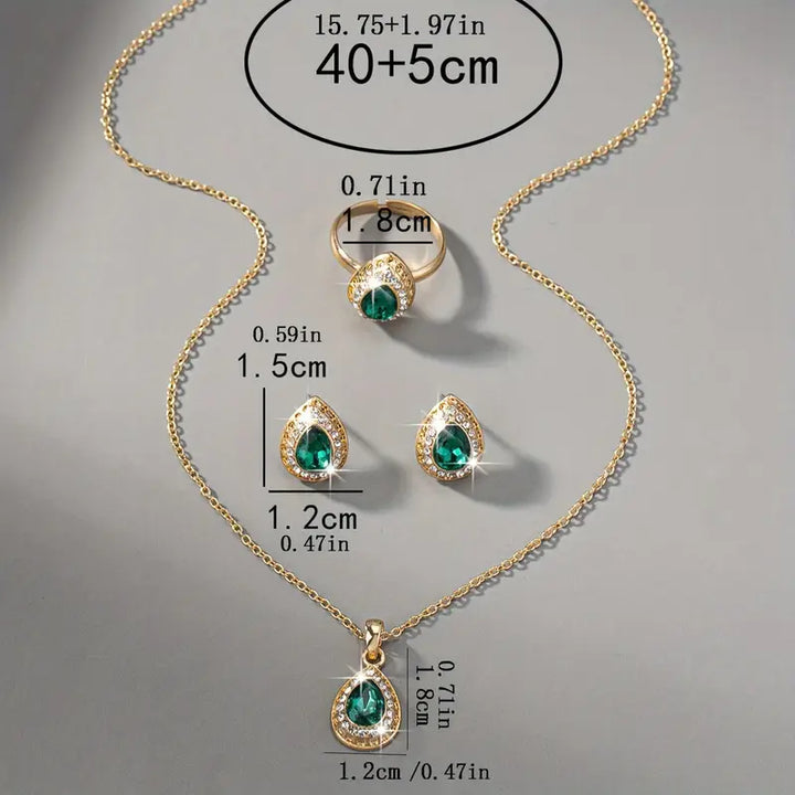 Farina | Premium 18k Gold Schmuckset