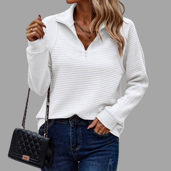 Kirwina | Weicher Zip-Pullover in Top-Qualität