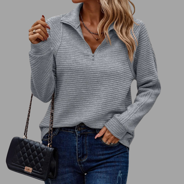 Kirwina | Weicher Zip-Pullover in Top-Qualität