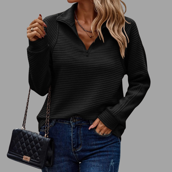 Kirwina | Weicher Zip-Pullover in Top-Qualität