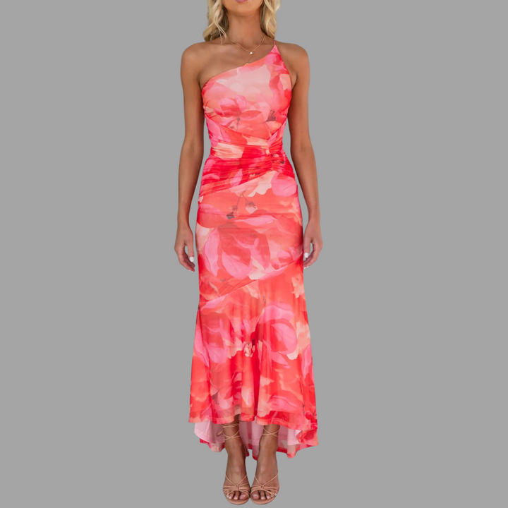 Alethea | Luftiges Sommerkleid mit Blumendruck