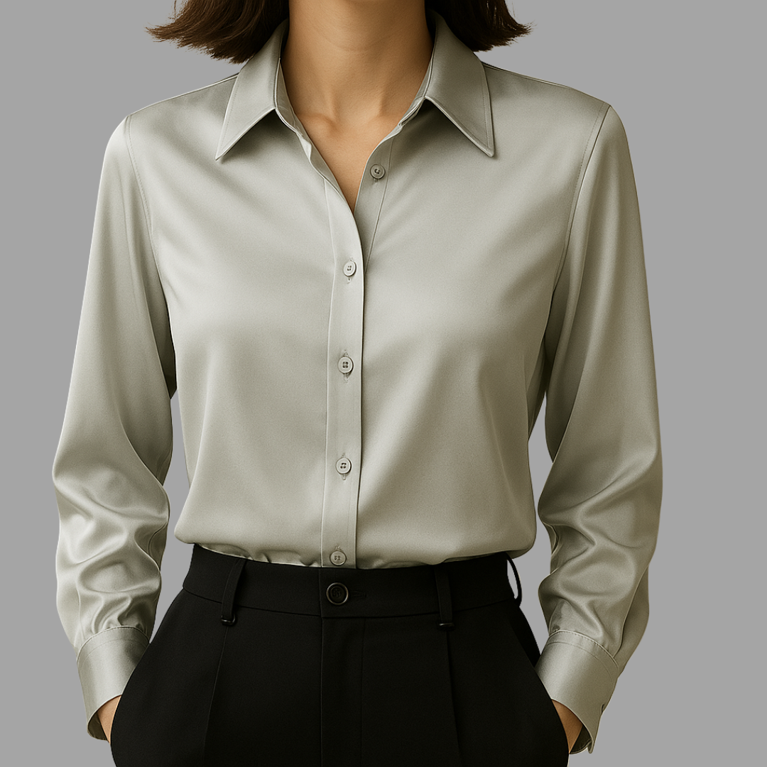 Wendaline | Satinbluse für eleganten Stil