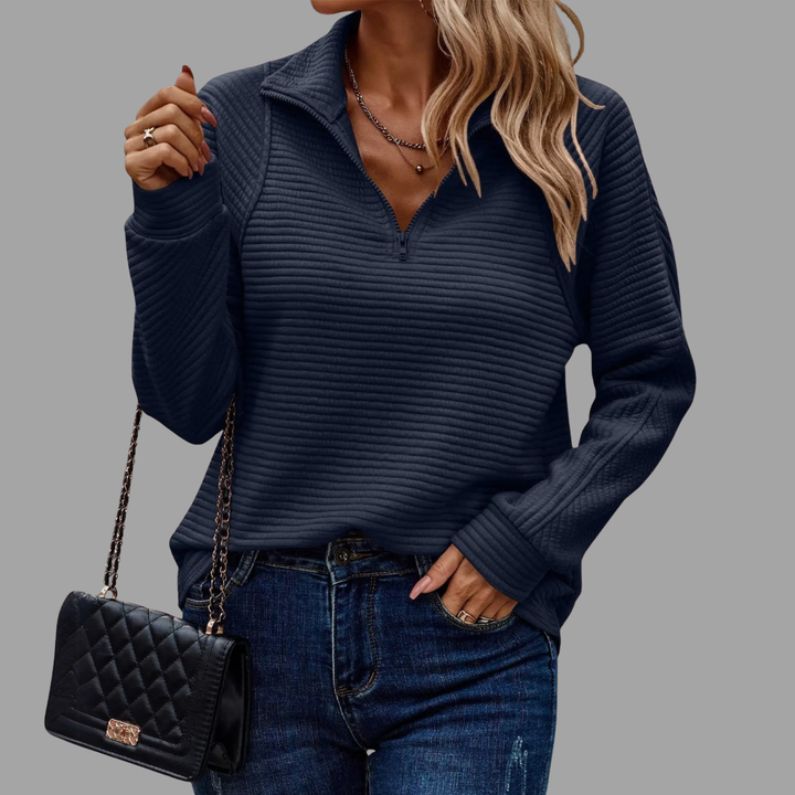 Kirwina | Weicher Zip-Pullover in Top-Qualität