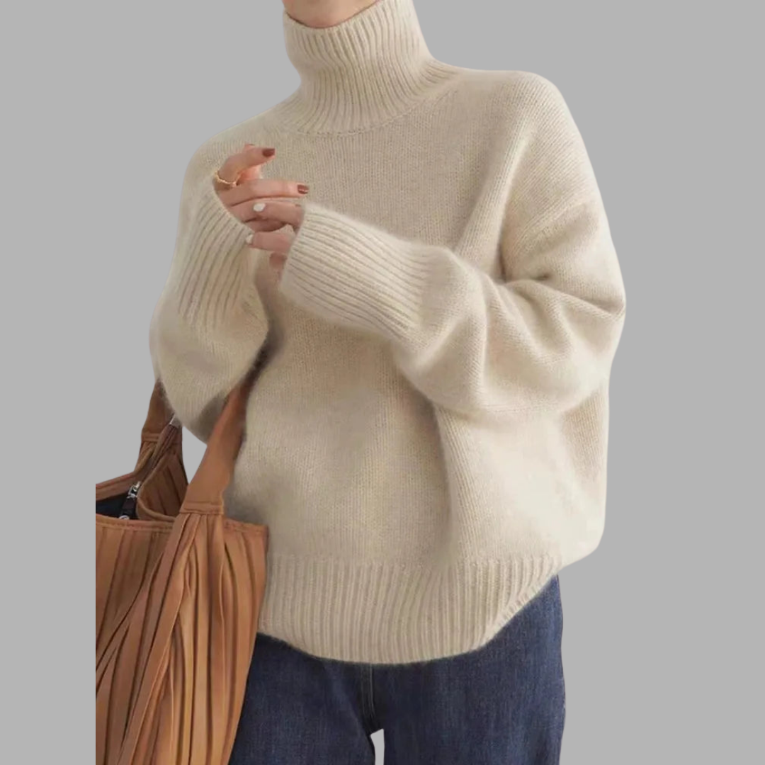 Edith | Eleganter Rollkragenpullover
