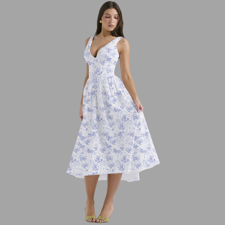 Alina | Luftiges Wickelkleid für den Sommer