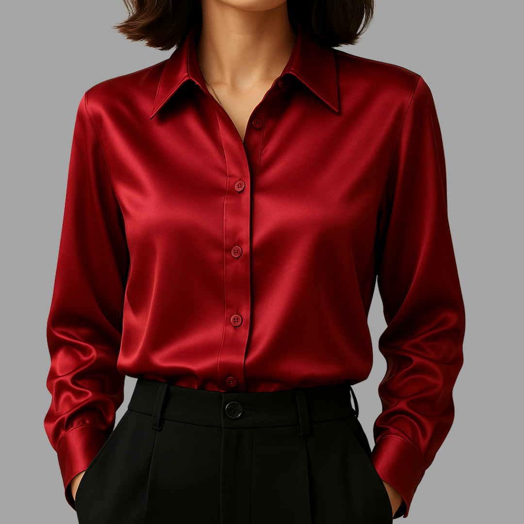 Wendaline | Satinbluse für eleganten Stil