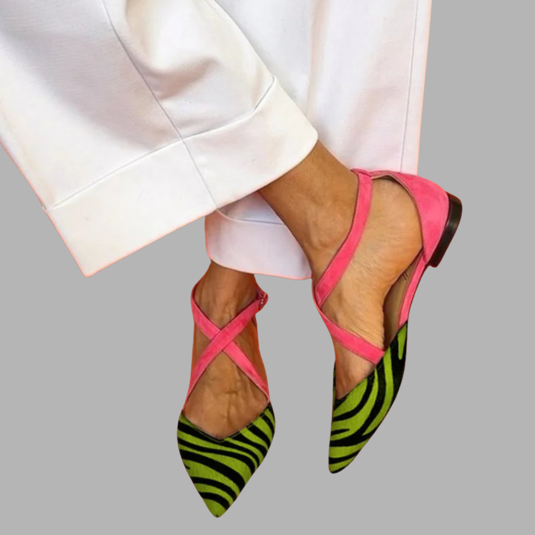 Lorena | Premium Ballerinas mit Riemen