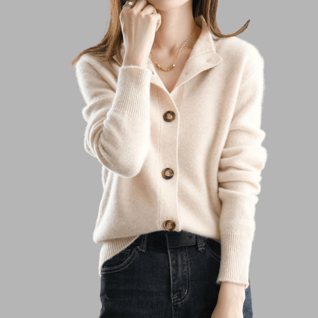 Nadine | Kuschelige Strickjacke für stilvolle Wärme