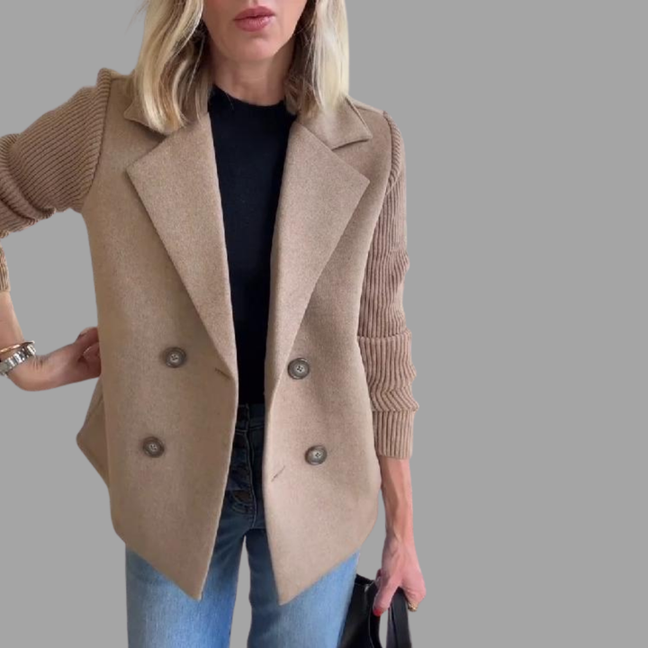 Pernilla | Eleganter Casual-Blazer mit Knopfakzent