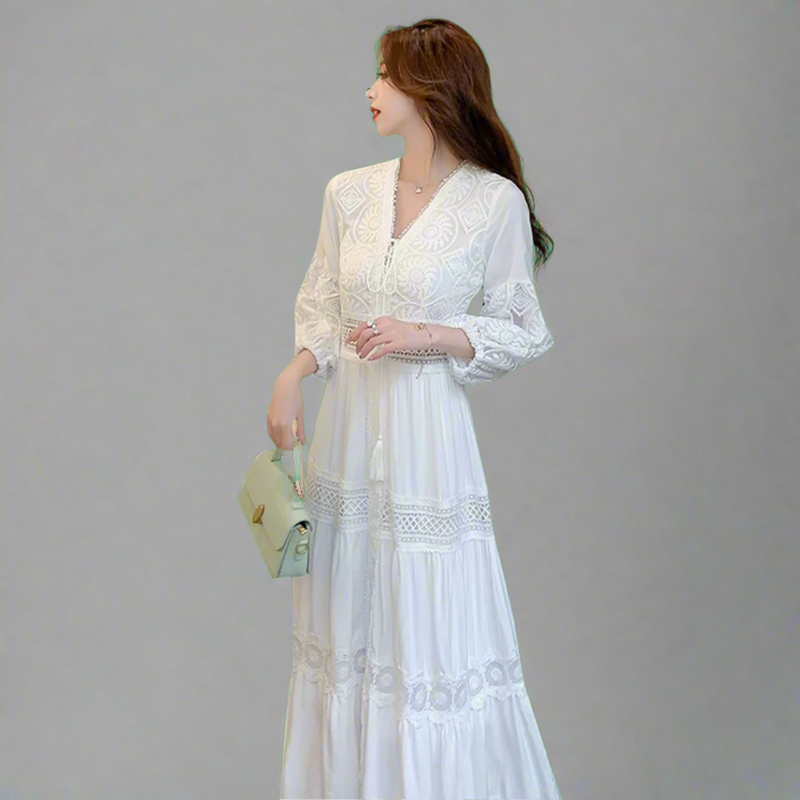 Trixi | Luftiges Maxikleid aus Bio-Baumwolle