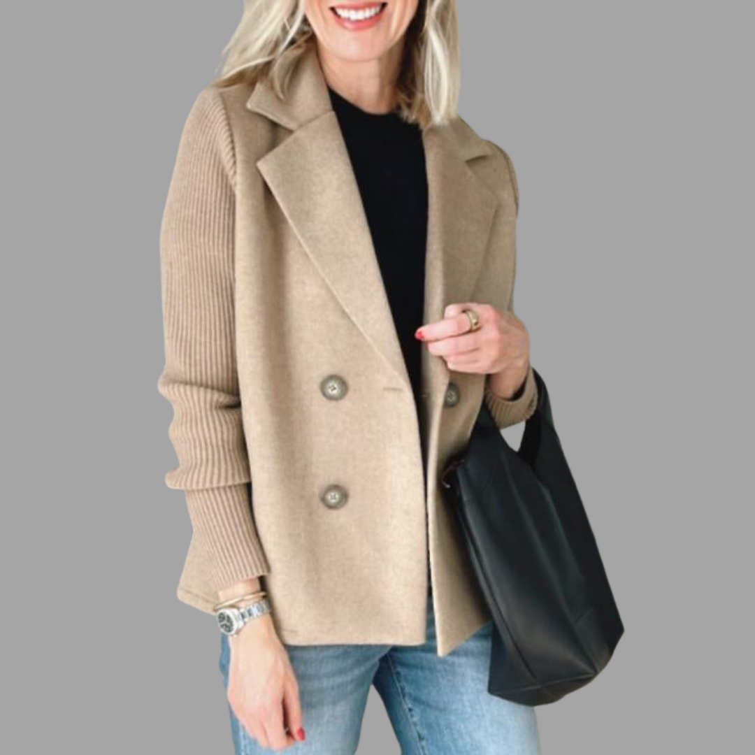 Pernilla | Eleganter Casual-Blazer mit Knopfakzent