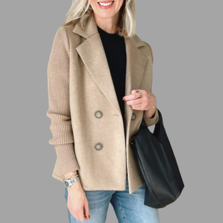 Pernilla | Eleganter Casual-Blazer mit Knopfakzent