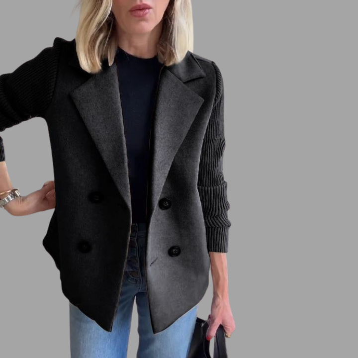 Pernilla | Eleganter Casual-Blazer mit Knopfakzent