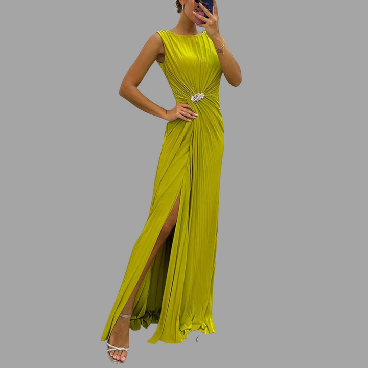 Viviana | Elegantes Plisseekleid für Besondere Anlässe