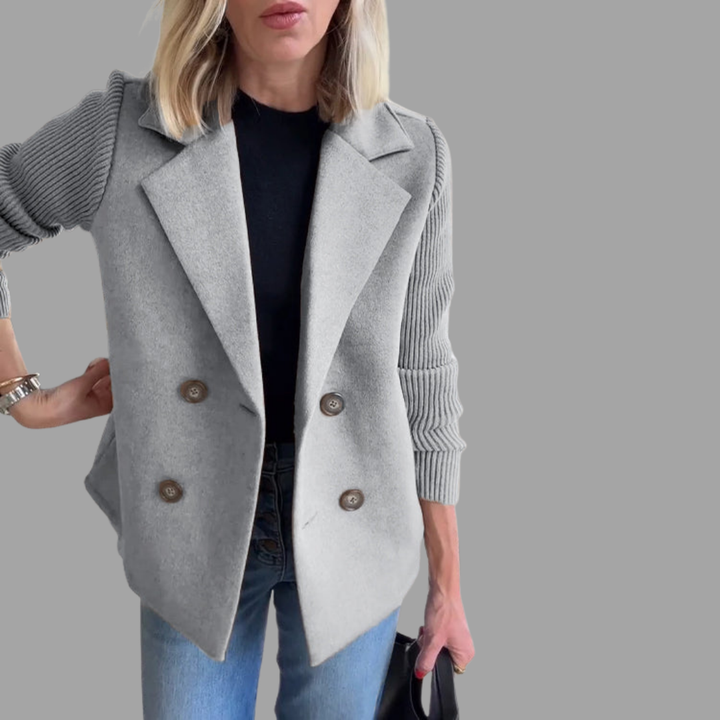 Pernilla | Eleganter Casual-Blazer mit Knopfakzent