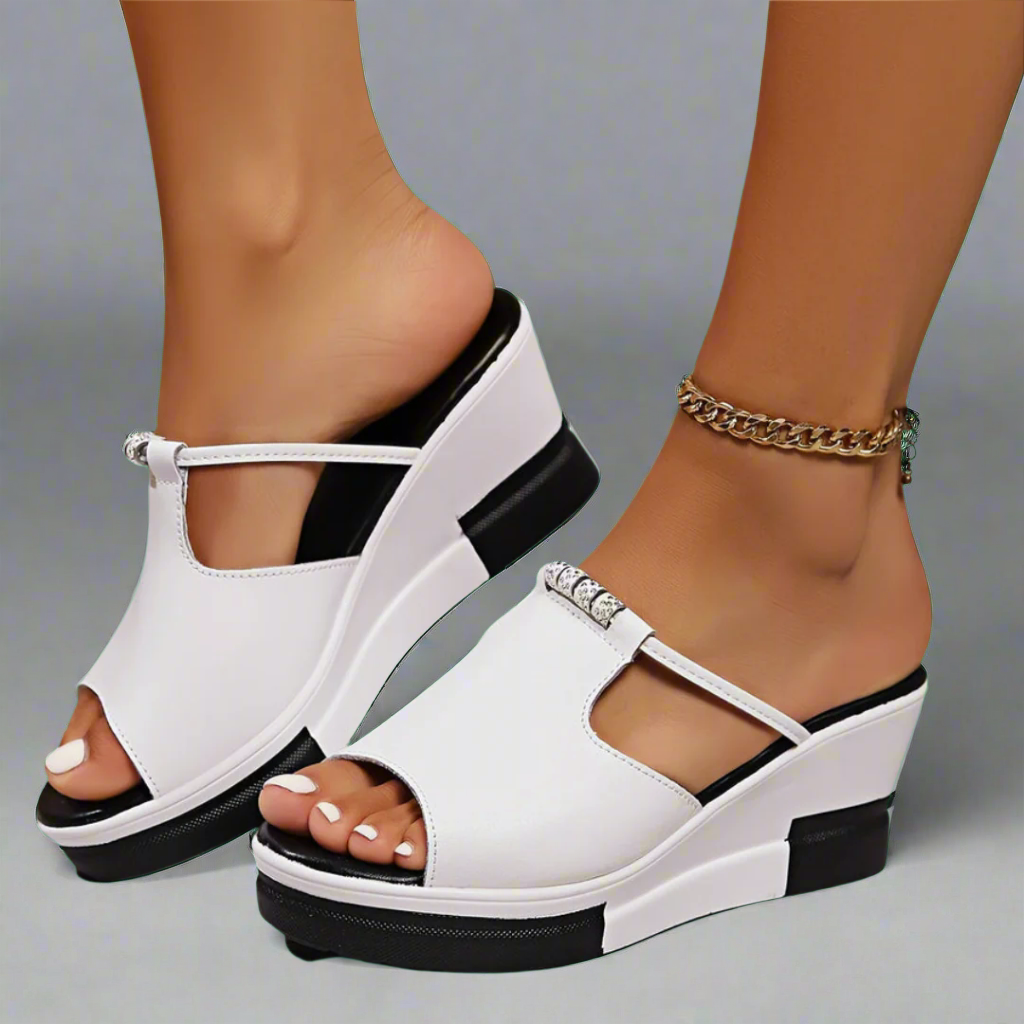 Voltruna | Premium Orthopädische Sandalen mit Absatz für maximalen Komfort