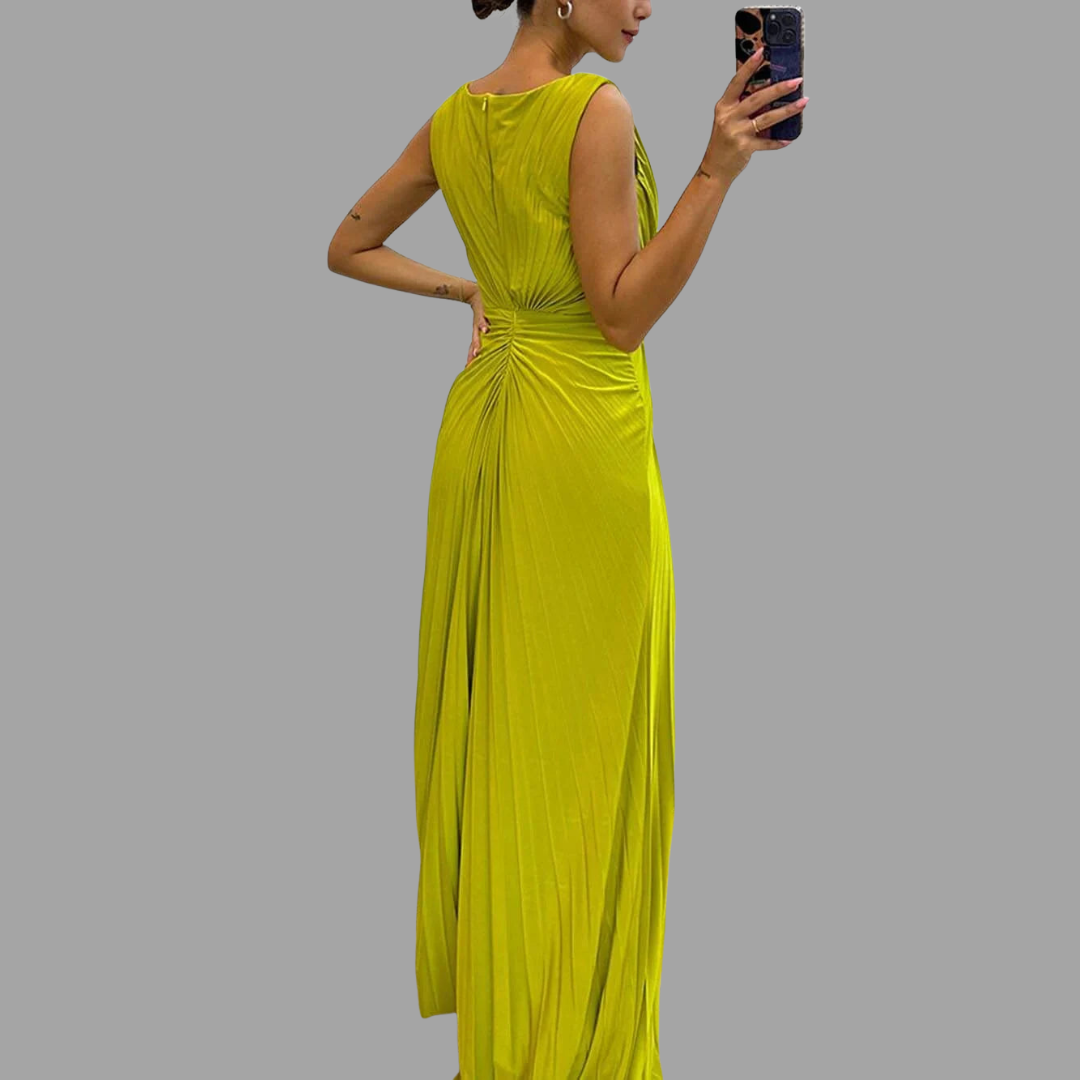 Viviana | Elegantes Plisseekleid für Besondere Anlässe