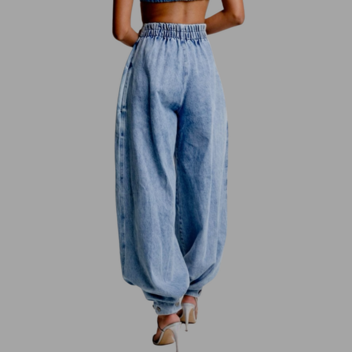 Bremina | High Waist Balloon Jeans für stilvollen Komfort