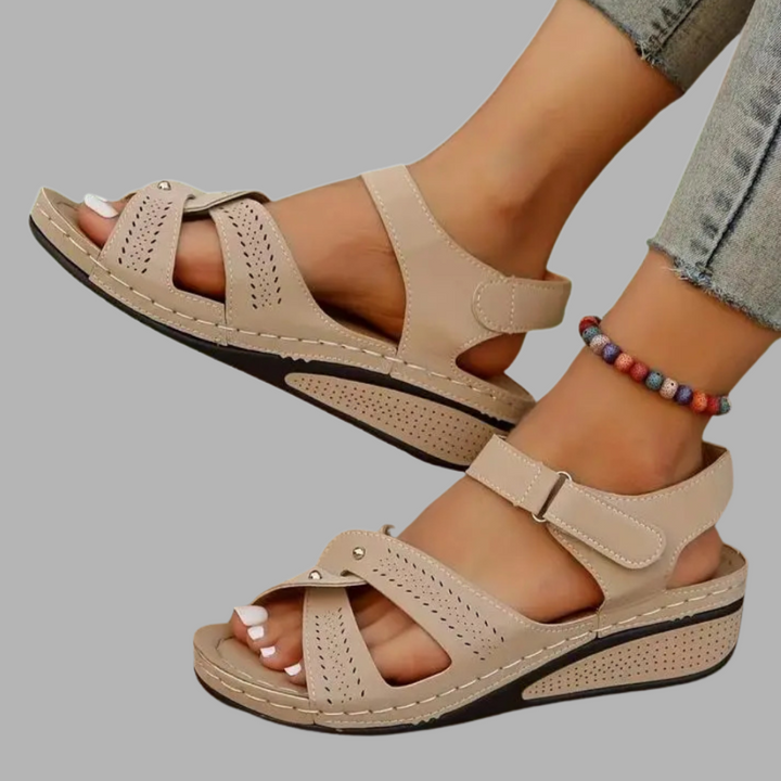 Nadja | Komfortable Orthopädische Plateau-Schuhe