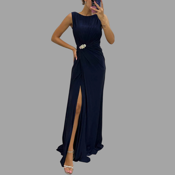 Viviana | Elegantes Plisseekleid für Besondere Anlässe