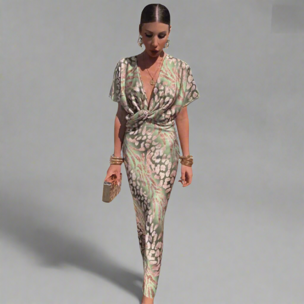 Isabella | Sophistiziertes Seidenkleid
