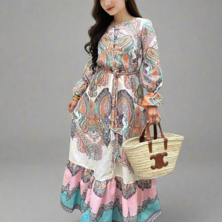 Ursel | Maxi Kleid aus Premiumstoff für elegante Sommerabende