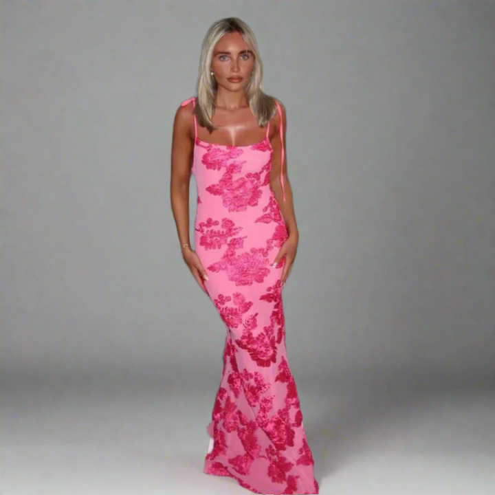 Adelmira | Premium Floral Maxi Kleid