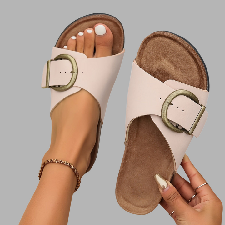 Liselotte | Glatte Gleiten Komfortsandalen für langanhaltenden Komfort
