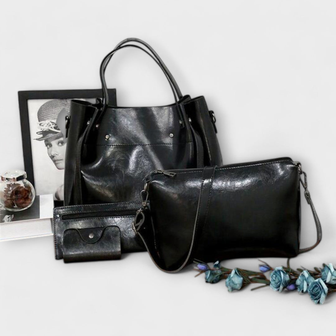 Léora. - 4-teiliges Vintage-Taschen-Set