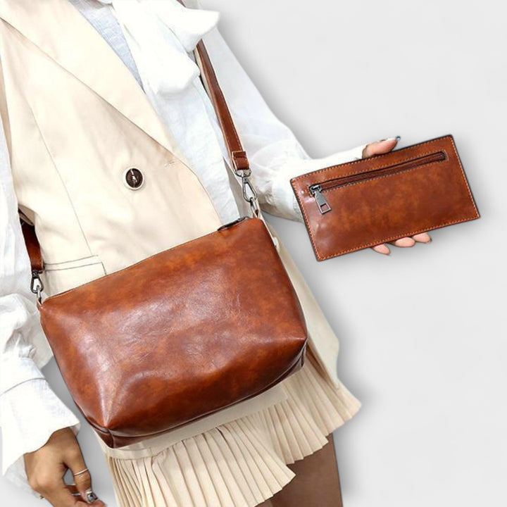 Léora. - 4-teiliges Vintage-Taschen-Set