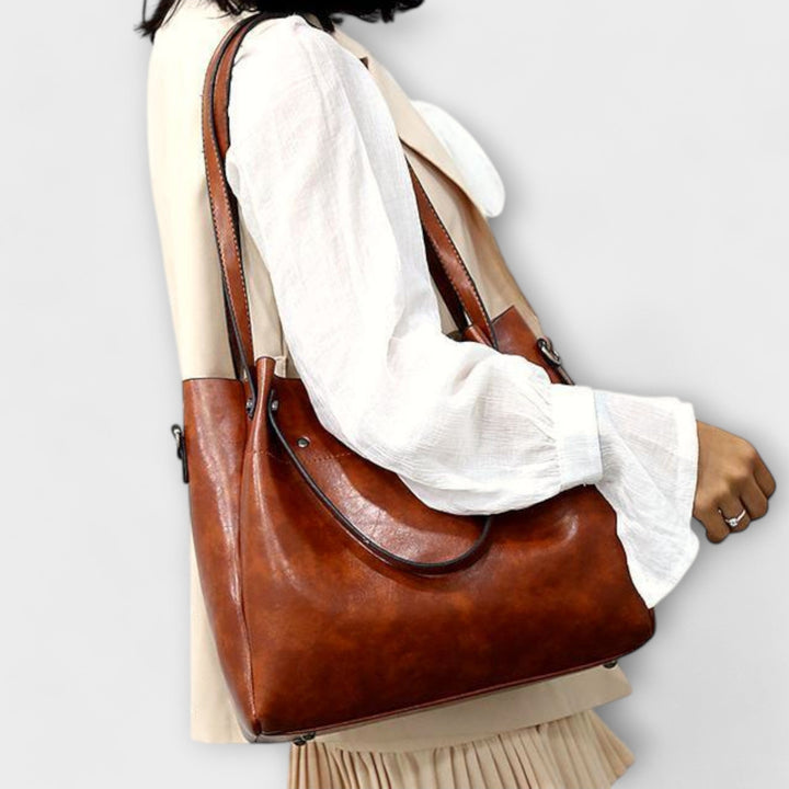 Léora. - 4-teiliges Vintage-Taschen-Set
