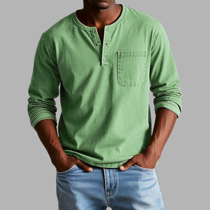 Volker | Zeitloses Langarmshirt für Jeden Tag