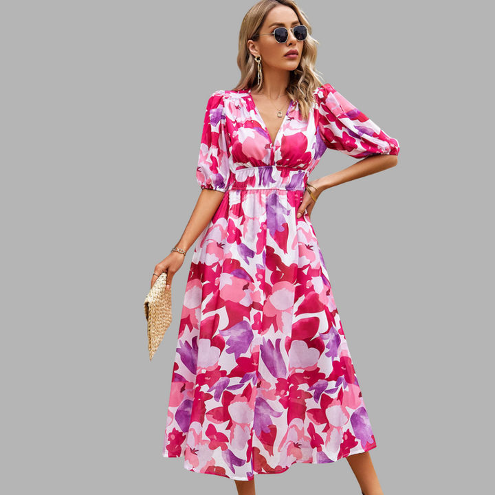 Raffaela | Stilvolles Maxikleid für warme Tage