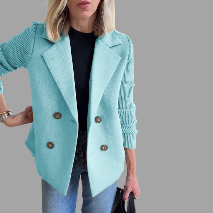 Pernilla | Eleganter Casual-Blazer mit Knopfakzent