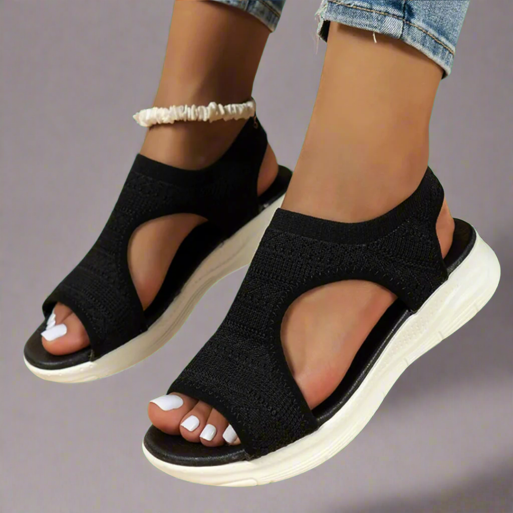 Kathrudis | Orthopädische Laufsandalen für Damen mit Offener Zehenpartie