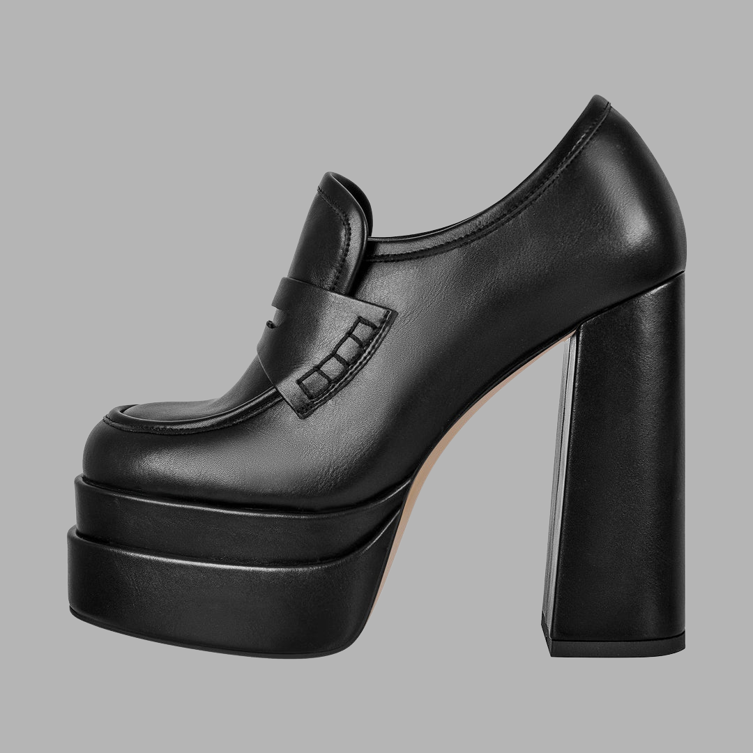 Farina | Luxus Plateau-Loafer