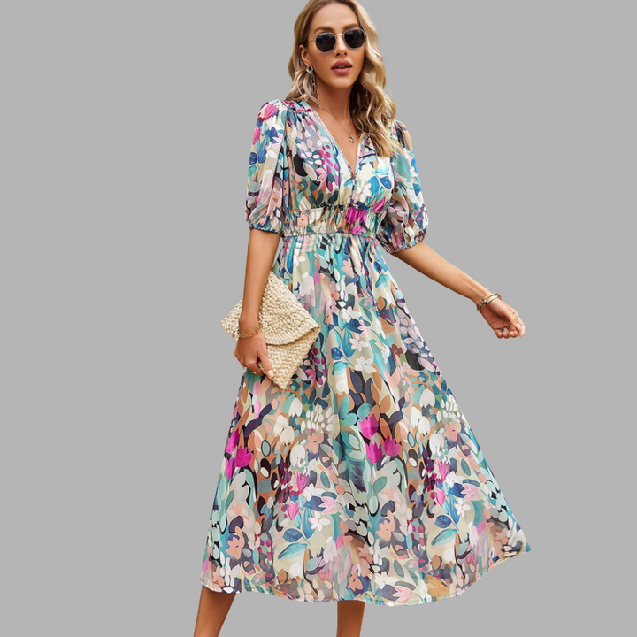Raffaela | Stilvolles Maxikleid für warme Tage