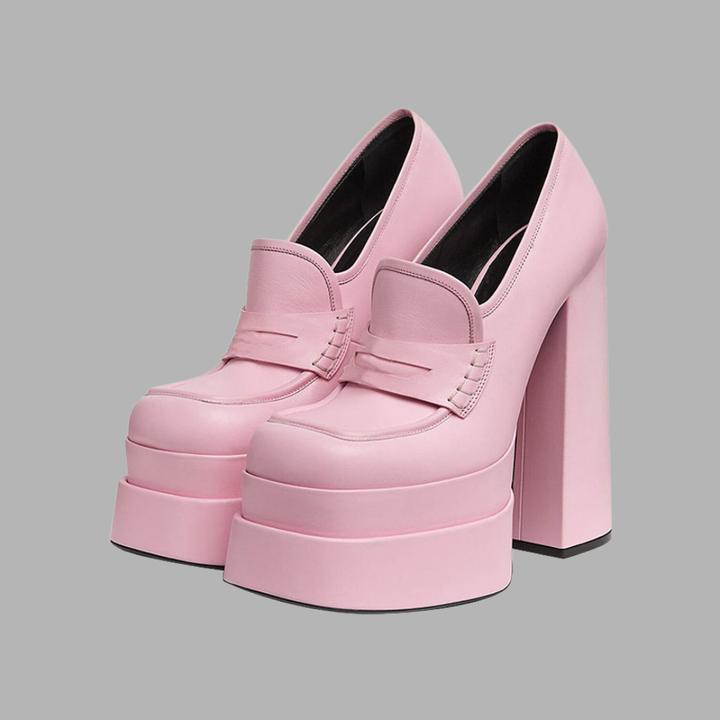 Farina | Luxus Plateau-Loafer
