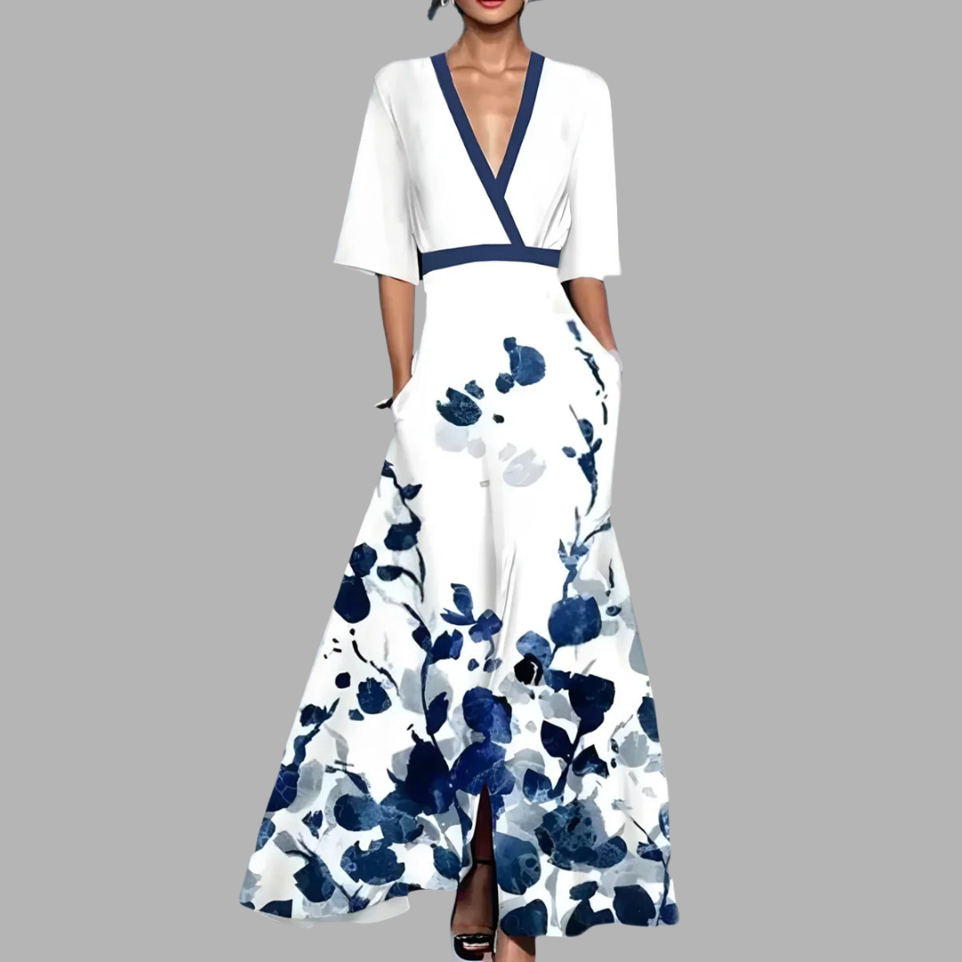 Odila | Elegantes Florales Kleid für den Sommer