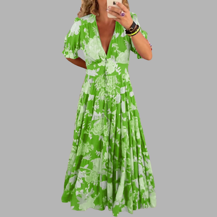 Wendula | Premium Boho-Kleid mit Taschen