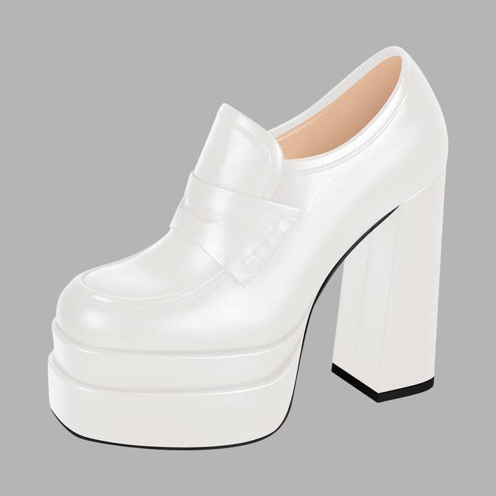Farina | Luxus Plateau-Loafer