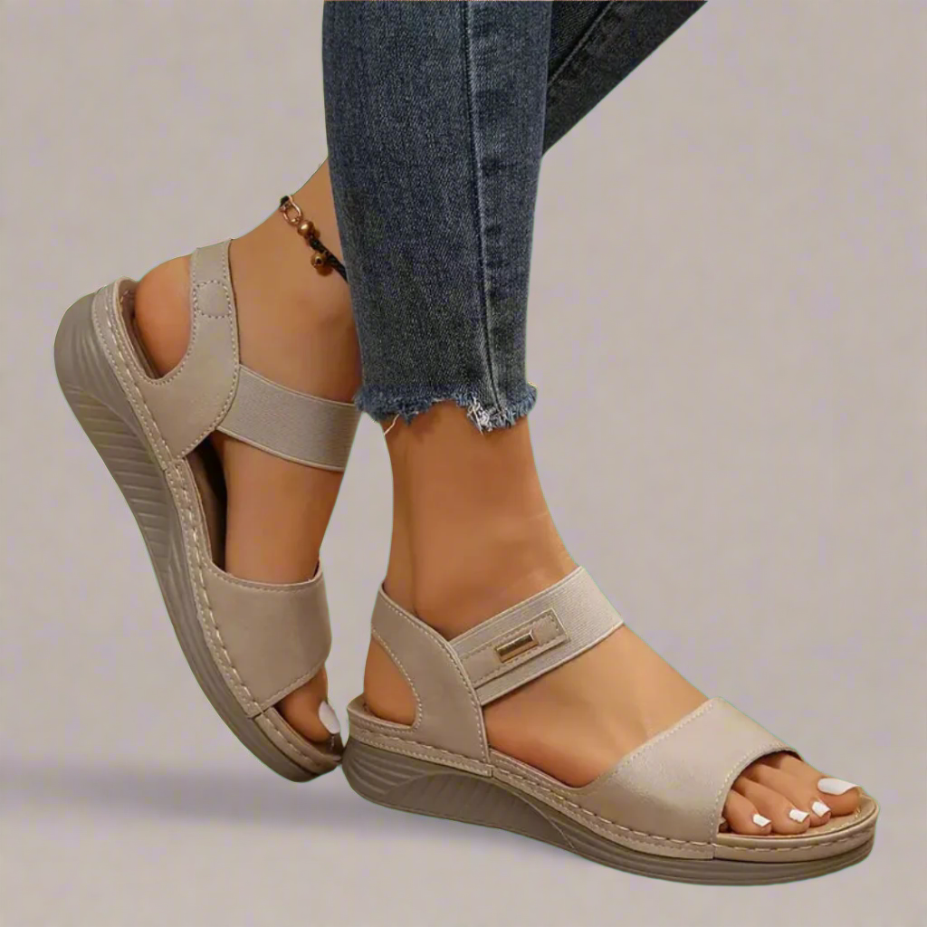 Johanna | Bequeme Keilsandalen für den Alltag