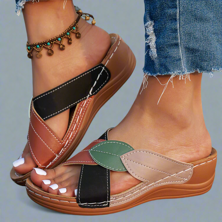 Drelinda | Leichte Keil-Sandalen für Komfort