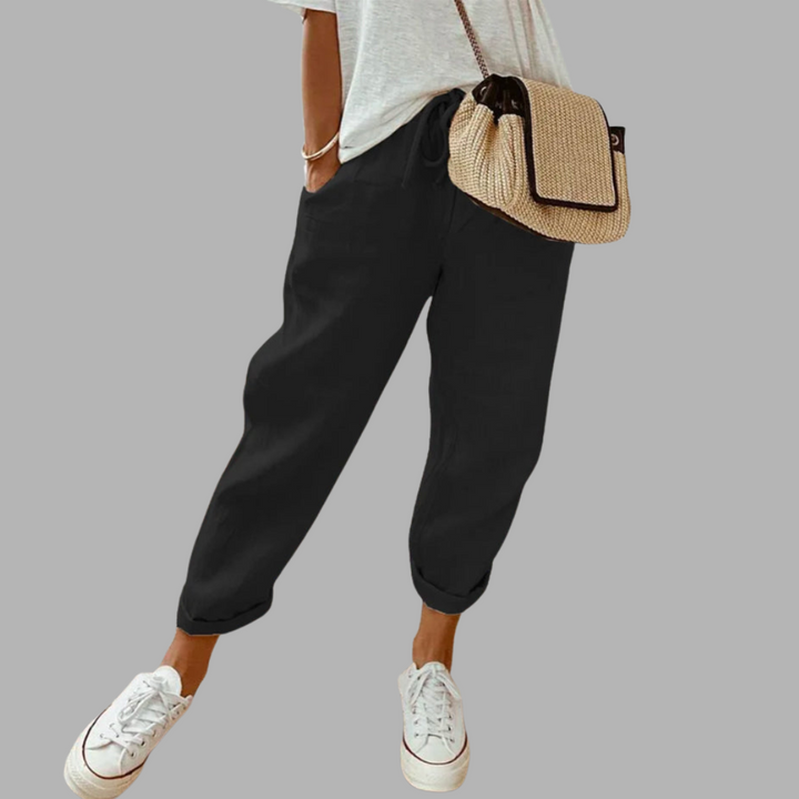 Winifred | Elegante Baumwollhose
