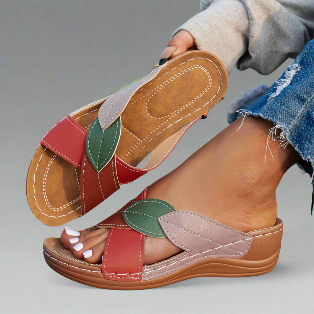 Drelinda | Leichte Keil-Sandalen für Komfort