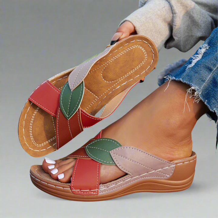 Drelinda | Leichte Keil-Sandalen für Komfort